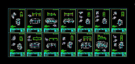 100系列三轨推拉窗图纸