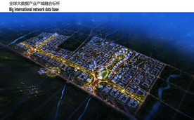 城市布局效果图