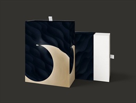 高档抽拉式礼盒包装盒样机图片