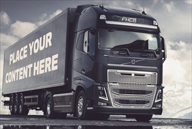 重型物流运输车样机效果图