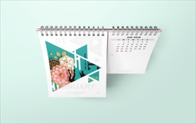 2018新春台历效果图PSD