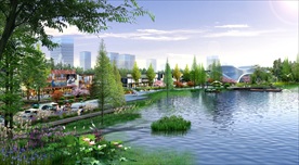 园林景观 住宅景观 园林效果图