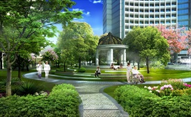 园林景观 住宅景观 园林效果图