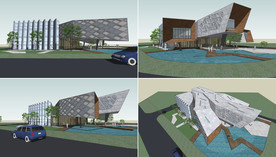 创意建筑展览馆