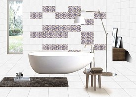 浴缸 洗手间 化妆品 淋浴