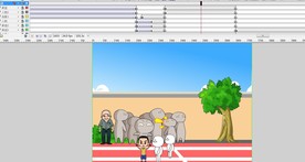 校园回忆重游2分钟动画