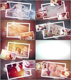 回忆纪念温馨人生AE模板