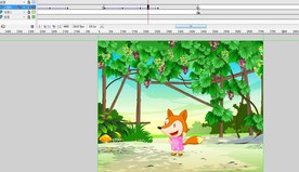 幼儿动画狐狸和葡萄37秒