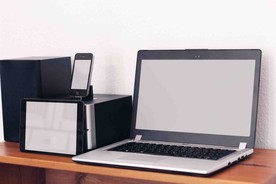 笔记本办公VI样机图片