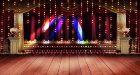 百乐门夜上海灯光舞台
