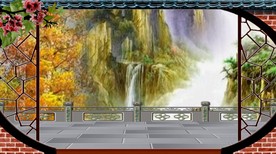 古典舞背景———黄山