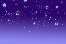 夜晚星空海报背景图片