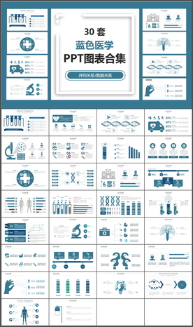 商务数据图表分析年终总结PPT