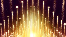 金色 颁奖 年会 开场