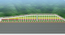 兴国高铁西站绿化效果图