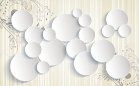 3D立体画 花边花纹 源分层