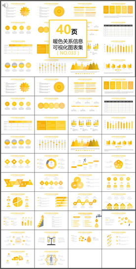 商务数据图表分析年终总结PPT