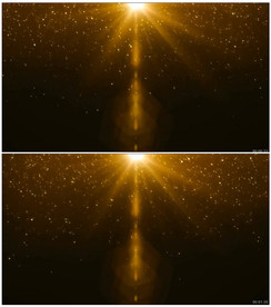 金色粒子光线大气震撼颁奖背景