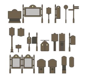 高端别墅导视系统