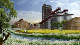 建筑景观效果图图片