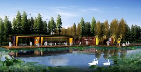 建筑景观效果图图片