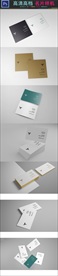15款高档通用名片样机模板