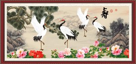 松鹤图