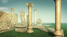 怀旧埃及罗马柱