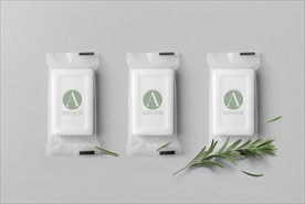 方形小块香皂样机