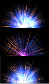 唯美粒子光线射线爆炸特效背景