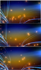 4K粒子光线光点特效唯美背景