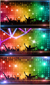 夜店劲爆热舞DJ火辣嗨曲背景