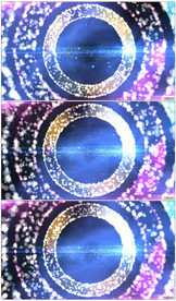 粒子光线彩虹光圈AE包装视频