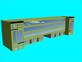 综合楼 建筑 教学楼 办公楼