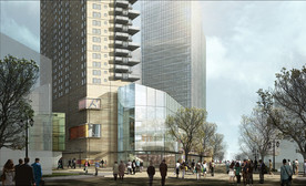 购物广场建筑效果图