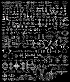 欧式花纹图案集