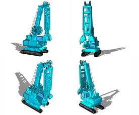 中铁建地铁轻轨机械成槽机开槽机