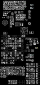CAD拼花图案集