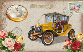 欧式复古背景墙