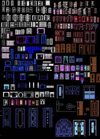 常用CAD图块门类