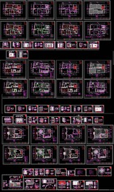 美容院装修施工图