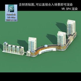 高层住宅 小区 住宅 室外