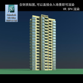 高层住宅 小区 住宅 室外