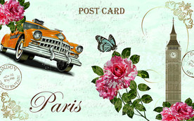 欧式复古背景墙