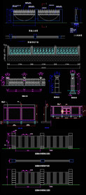 花园围栏CAD图纸
