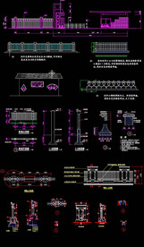 别墅栏杆CAD详图
