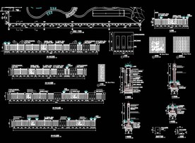 欧式护栏设计图纸
