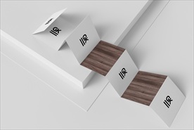 8折页折页样机效果图