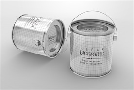 2018高档油漆桶样机图片