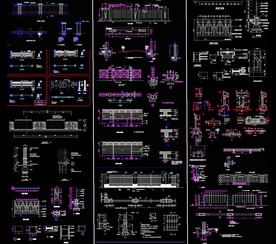 围墙建筑设计CAD图
